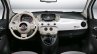 2016 Fiat 500 (facelift) dashboard unveiled