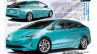 2016 Toyota Prius front and rear three quarters rendered