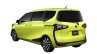 2016 Toyota Sienta rear quarter unveiled in Japan