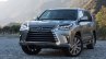 2016 Lexus LX front three quarter press image