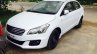 2016 Maruti Ciaz SHVS hybrid front three quarter spotted in a dealership