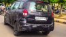 2016 Maruti Ertiga rear quarter caught testing ahead of launch