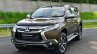 2016 Mitsubishi Pajero Sport front quarter brown static unveiled