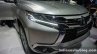 2016 Mitsubishi Pajero Sport headlamp and radiator grille at the BIG Motor Sale Thailand