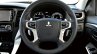 2016 Mitsubishi Pajero Sport steering wheel unveiled