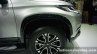 2016 Mitsubishi Pajero Sport wheel arch front at the BIG Motor Sale Thailand