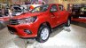 2016 Toyota Hilux Double Cab front quarter at the 2015 Gaikindo Indonesia International Auto Show (2015 GIIAS).