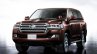 2016 Toyota Land Cruiser (facelift) front quarter launched press image