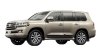 2016 Toyota Land Cruiser (facelift) front three quarter biege launched press image