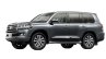 2016 Toyota Land Cruiser (facelift) front three quarter grey launched press image