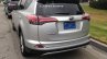 2016 Toyota RAV4 hybrid rear quarter silver spotted in Los Angeles undisguised