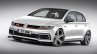 2019 VW Golf GTI front three quarter rendering