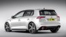 2019 VW Golf GTI rear three quarter rendering