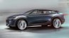 Audi e-tron Quattro concept side sketch