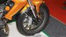 Benelli TNT 25 front wheel disc at the Indonesia International Motor Show 2015 (IIMS 2015)