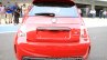 Fiat Abarth 595 Competizione rear for India