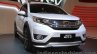 Honda BR-V white front left at Gaikindo Indonesia International Auto Show 2015