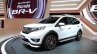 Honda BR-V white front three quarter at Gaikindo Indonesia International Auto Show 2015