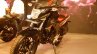 Honda CB Hornet 160R front three quarter left from the showcase in India