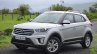 Hyundai Creta Diesel AT front view Review