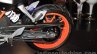 KTM Duke 250 rear wheel at the Indonesia International Motor Show 2015 (IIMS 2015)