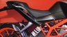 KTM Duke 250 seat at the Indonesia International Motor Show 2015 (IIMS 2015)