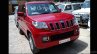 Mahindra TUV300 front three quarter spotted up close