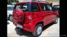 Mahindra TUV300 rear three quarter spotted up close