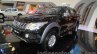 Mitsubishi Triton Exceed black front three quarters right at the Gaikindo Indonesia International Auto Show 2015 (GIIAS 2015)