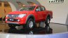 Mitsubishi Triton Exceed front three quarter at the Gaikindo Indonesia International Auto Show 2015 (GIIAS 2015)