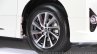 Toyota Alphard Hybrid wheel at the Gaikindo Indonesia International Auto Show 2015