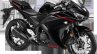 Yamaha YZF R3 Black Lightning  3QTR