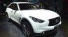 2015 Infiniti QX70 Ultimate front three quarters at IAA 2015