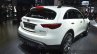 2015 Infiniti QX70 Ultimate rear three quarters at IAA 2015