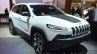 2015 Jeep Cherokee Trailhawk front three quarter at the IAA 2015