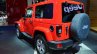 2015 Jeep Wrangler Sahara rear three quarter at the IAA 2015