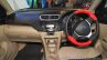 2015 Maruti Dzire dashboard at the 2015 Nepal Auto Show