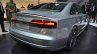 2016 Audi S8 Plus rear three quarter right taillamp bumper exhaust at IAA 2015