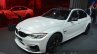 2016 BMW M3 facelift front three quarter left at IAA 2015