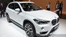 2016 BMW X1 front three quarter left view at the IAA 2015