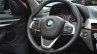 2016 BMW X1 steering wheel at the IAA 2015