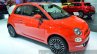 2016 Fiat 500 front three quarter right at IAA 2015