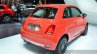 2016 Fiat 500 rear three quarter right at IAA 2015