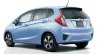 2016 Honda Fit (Honda Jazz) rear three quarter light blue unveiled in Japan