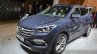 2016 Hyundai Santa Fe front three quarter at the IAA 2015