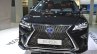 2016 Lexus RX450h front grille headlamp at IAA 2015