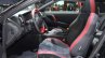 2016 Nissan GT-R Track Edition front cabin at the IAA 2015