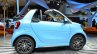 2016 Smart fortwo Cabrio side view at IAA 2015