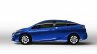 2016 Toyota Prius Blue side profile North American specification official image