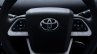 2016 Toyota Prius steering wheel close up North American specification official image